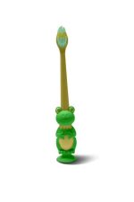 Children Toothbrush with Suction Cup Base & Anti-Slip - Image 3